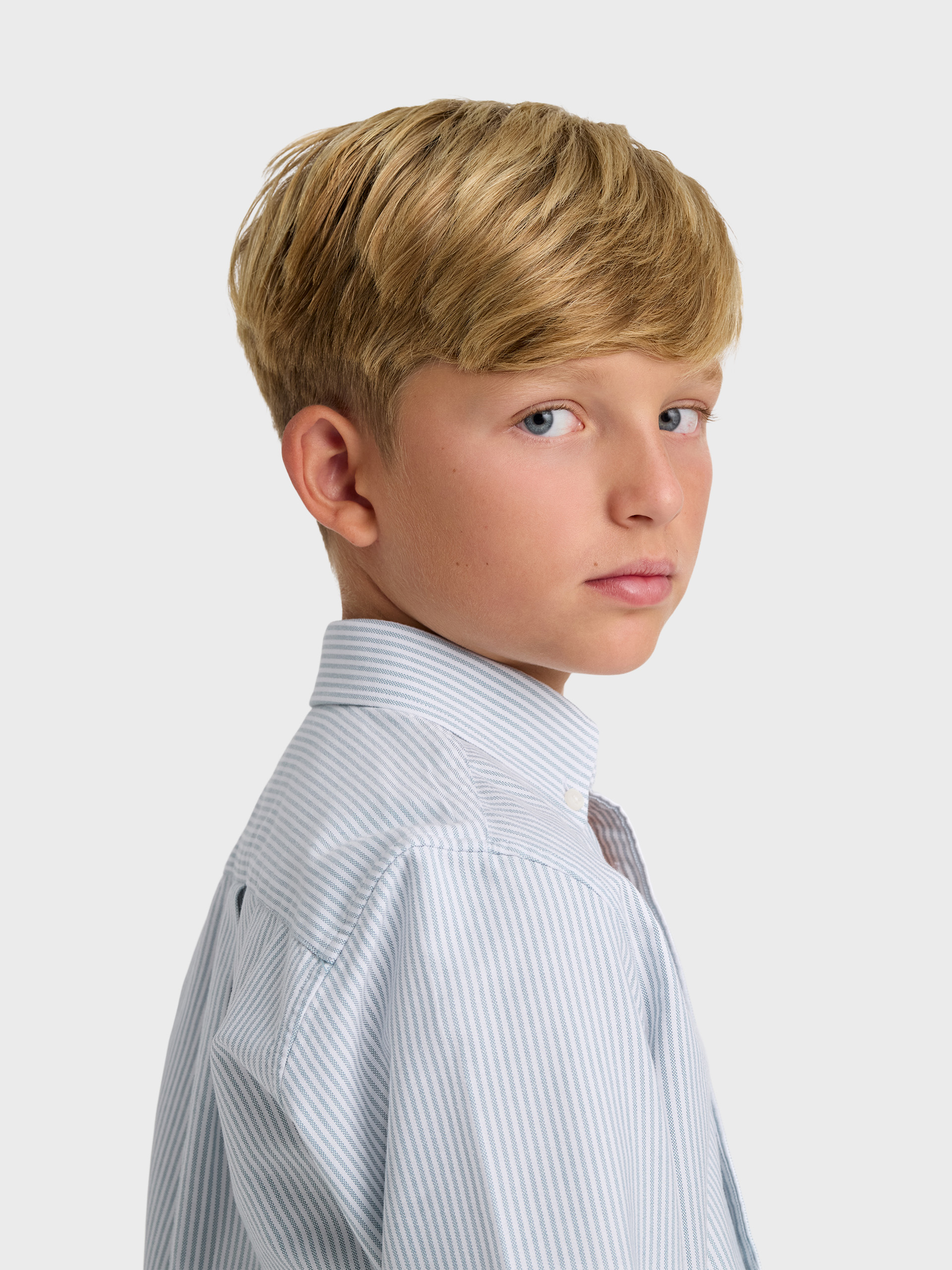 CAMISA OXFORD STRIPES KIDS